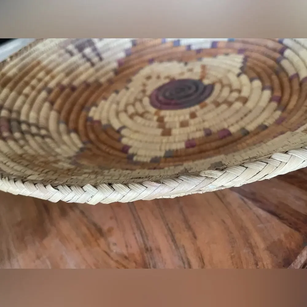 Native  Hand Woven Ceremonial Basket